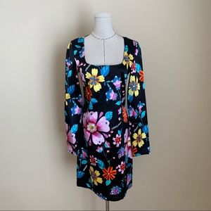 Vtg Y2k Iceberg Jeans Floral Print Versace Dolce